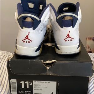AIR JORDAN 6 RETRO “OLYMPIC 6’s”